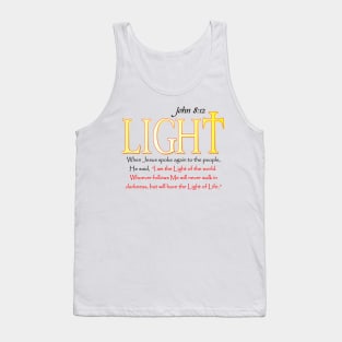 LIGHT OF THE WORLD Tank Top